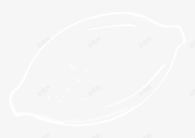 卡通柠檬水果png免抠素材_88icon https://88icon.com 卡通 手绘 柠檬 水果 白色
