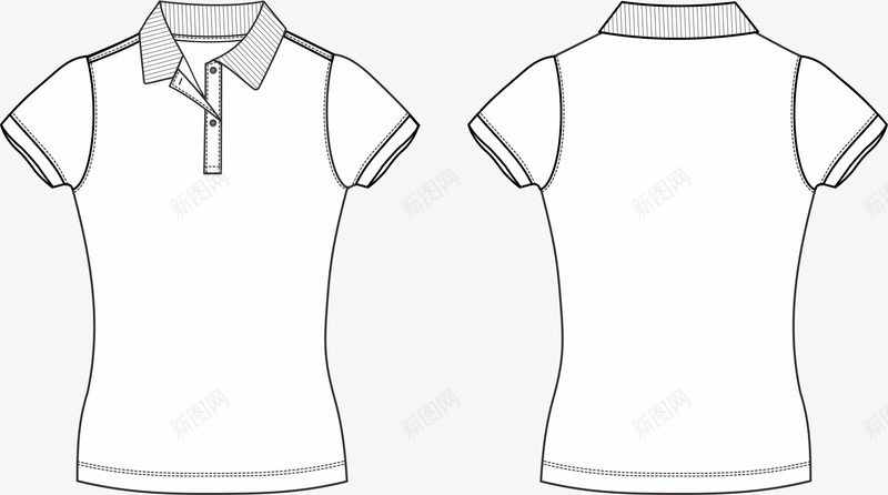 服装元素png免抠素材_88icon https://88icon.com png 元素 卡通 服装 白短袖 白色 空白T恤