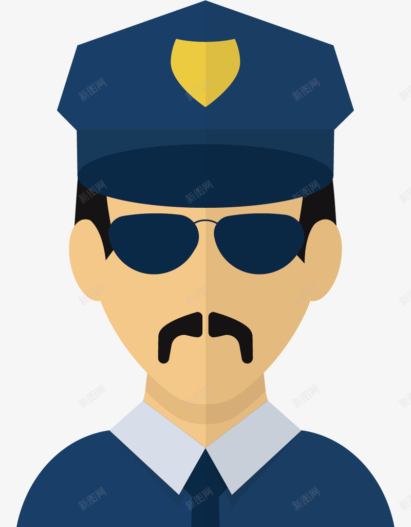 创意卡通警察png免抠素材_88icon https://88icon.com 人员介绍 卡通人物头像 卡通人物女 可爱卡通人物 商务卡通人物 手绘卡通人物 职业卡通人物