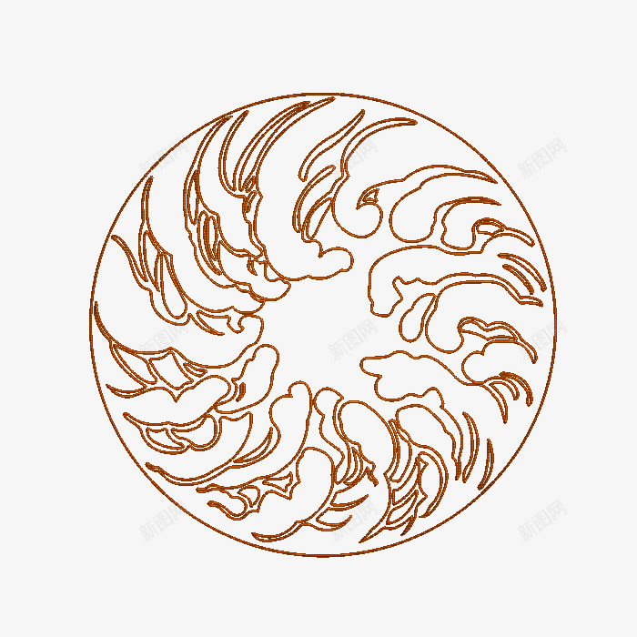 线性装饰花纹png免抠素材_88icon https://88icon.com 线性装饰花纹 装饰花纹