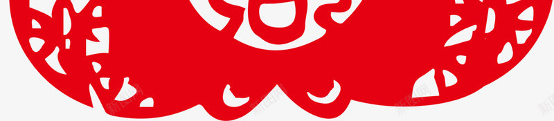新春红色福娃剪纸png免抠素材_88icon https://88icon.com 喜庆 新年剪纸 新春剪纸 福娃剪纸 笑脸 红色福娃