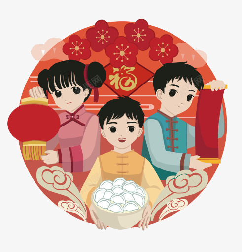 年夜饭剪纸卡通年夜饭团圆年夜饭除夕png免抠素材_88icon https://88icon.com 年夜饭 年夜饭剪纸卡通 年夜饭团圆 年夜饭插画 年夜饭菜单剪纸 年夜饭除夕