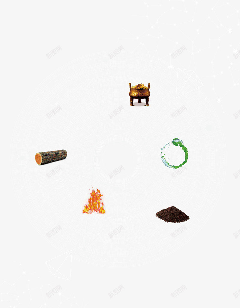 创意企业文化五行背景png免抠素材_88icon https://88icon.com 五行 五角星 企业文化 创意设计 背景