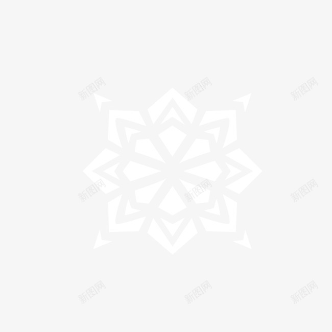 圣诞节雪花png免抠素材_88icon https://88icon.com 剪纸 圣诞节 矢量素材 雪花