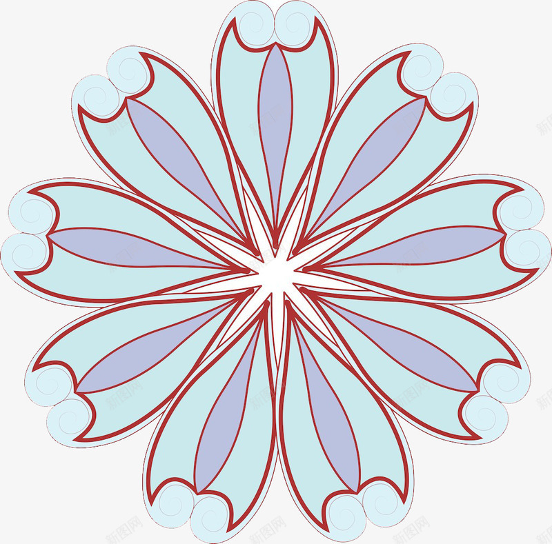 精致优雅png免抠素材_88icon https://88icon.com 富贵 洁白 艺术 莲花 装饰