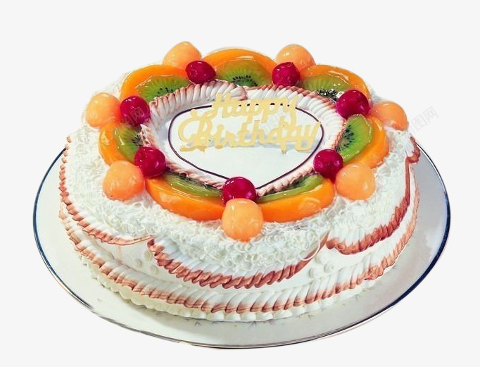 水果生日蛋糕png免抠素材_88icon https://88icon.com 产品实物 各国美食 外国美食 水果生日蛋糕 点心 甜品 糕点 蛋糕 西餐