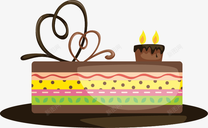 卡通生日蛋糕png免抠素材_88icon https://88icon.com 奶油蛋糕 甜点 生日 生日快乐 生日蛋糕 翻糖蛋糕