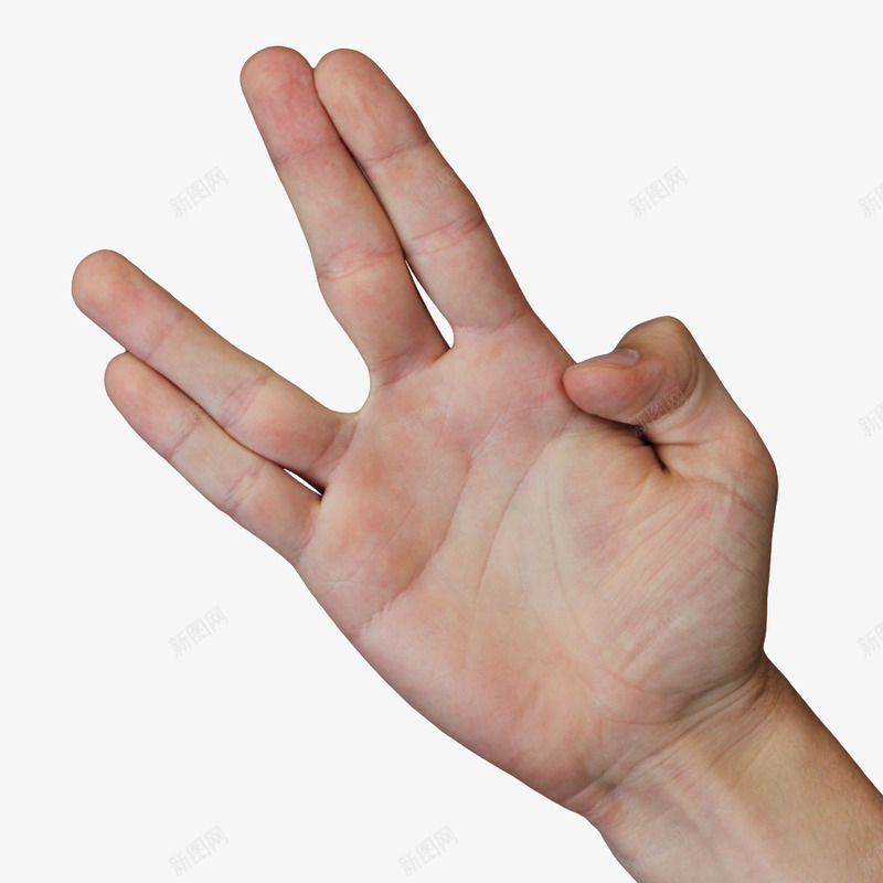 手掌剪刀手png免抠素材_88icon https://88icon.com 剪刀手 动作 手指 手掌