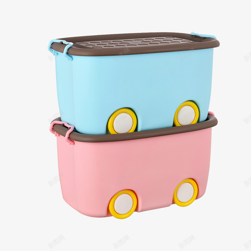 黄色轮子的收纳箱png免抠素材_88icon https://88icon.com 塑料 塑料收纳箱 塑胶盒子 收纳盒 收纳箱 新材料 环保材料 黄色轮子