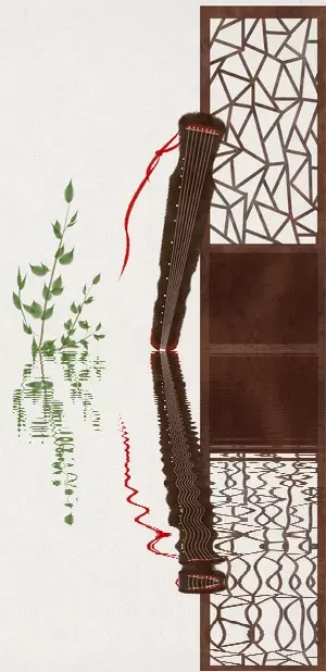 石家小鬼的微博微博古琴gif动图水墨中国风竹间系列图标