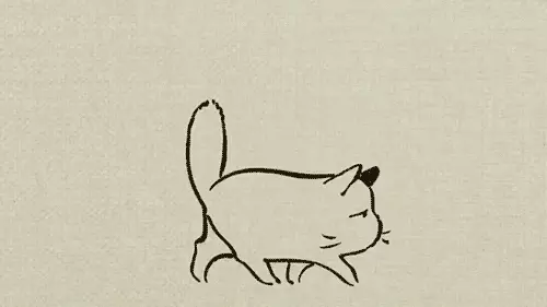 猫咪动图来自吉卜力工作室Ghibli转viaP站画图标