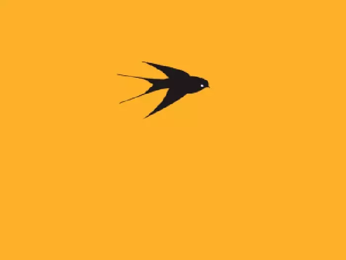 燕子飞舞动态图gifLoading动效图标