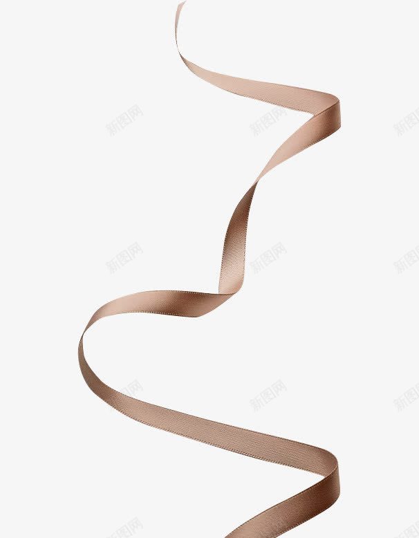 创意合成质感咖啡色丝带png免抠素材_88icon https://88icon.com 丝带 创意 合成 咖啡色 质感