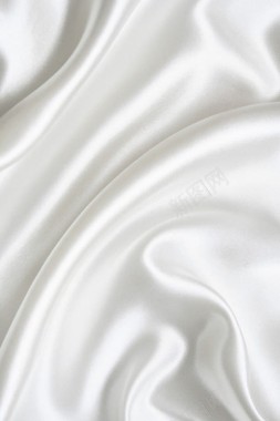 白色丝绸布料生活背景