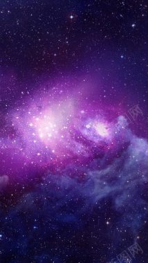 紫色星空夜空星辰繁星背景