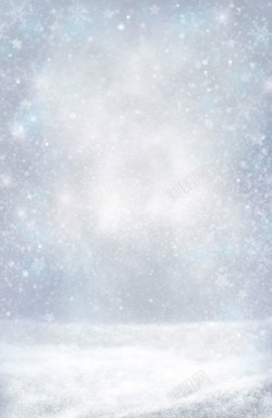 透明雪花雪花背景高清图片