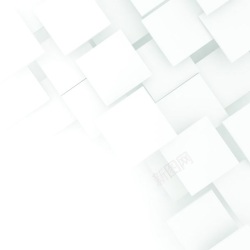 几何压在一起的白色方块高清图片
