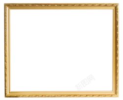 古典木质相框欧式金色相框高清图片