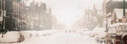 冬季男装冬天雪景背景高清图片