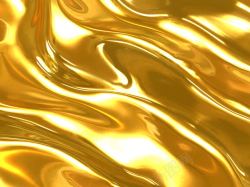 抽象波纹黄金质感背景高清图片