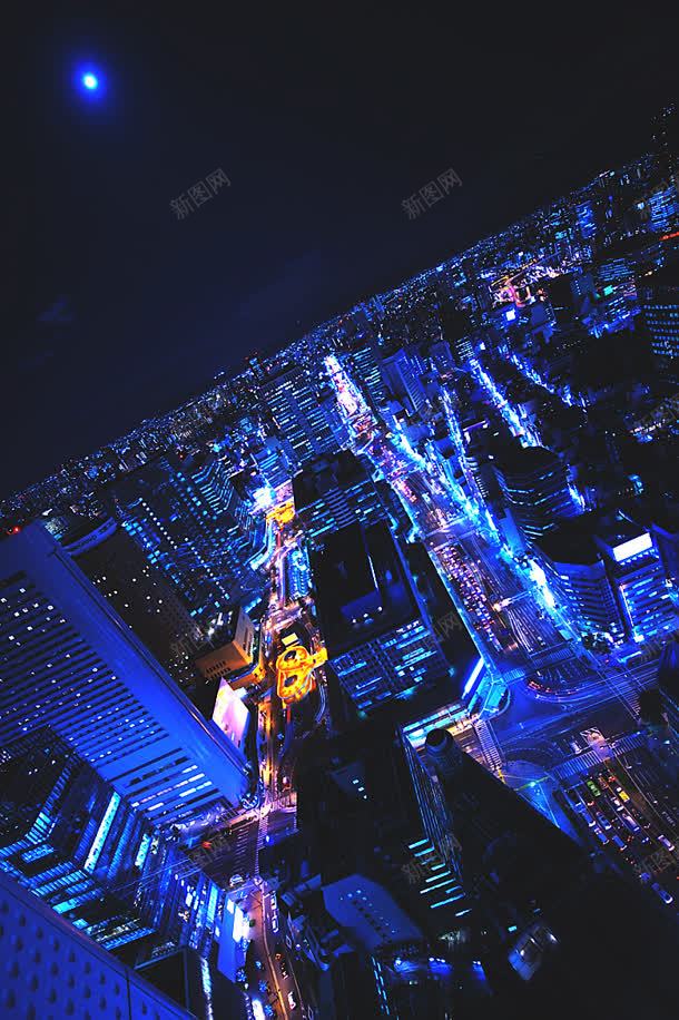 城市夜景俯瞰jpg设计背景_88icon https://88icon.com 俯瞰 图片 城市 夜景