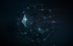 青色宇宙背景光效宇宙星空背景矢量高清图片