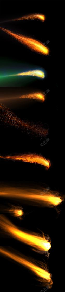 流星陨石陨石火花火球流星高清图片