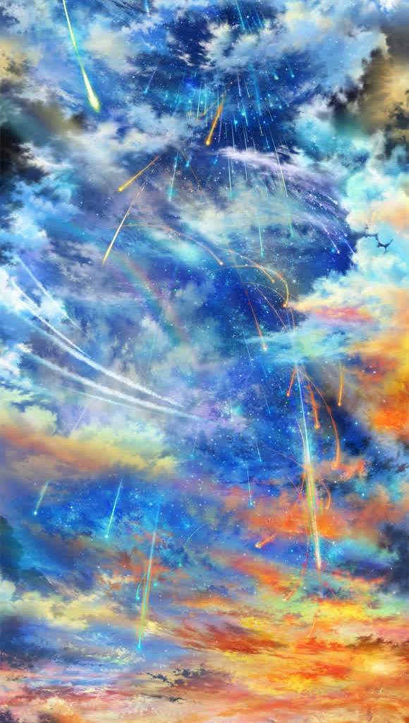 天空云朵星空jpg设计背景_88icon https://88icon.com 云朵 天空 星空 素材