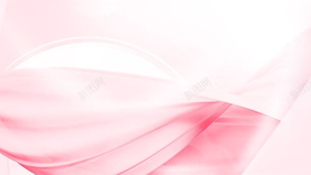 粉色丝绸丝带护肤品背景背景