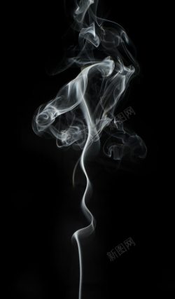 梦幻烟雾图片袅袅升起的白烟高清图片