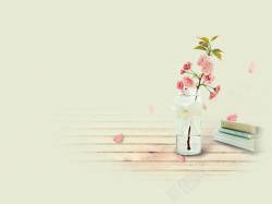 清新淡雅背景素材