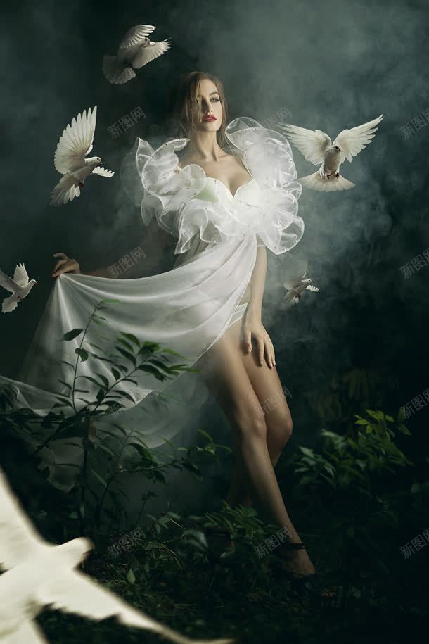 白色衣裙梦幻婚纱jpg设计背景_88icon https://88icon.com 婚纱 梦幻 白色 衣裙