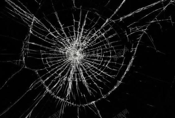 破碎的玻璃背景背景