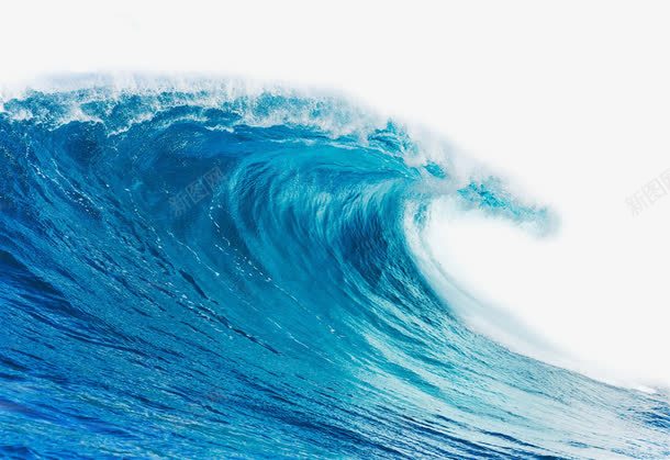 蓝色海浪png免抠素材_88icon https://88icon.com 惊涛骇浪 抽象海浪素材 海浪动画 海浪蓝色海洋大风大浪 翻腾的海浪