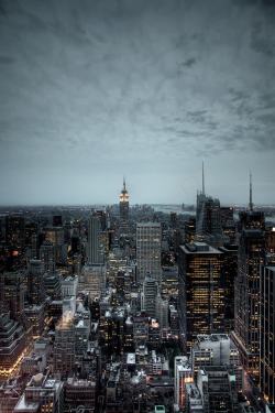 曼哈顿纽约美国纽约曼哈顿洛克菲勒中心高清图片