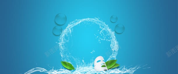 化妆品护肤品水圈光晕树叶背景bannerjpg设计背景_88icon https://88icon.com banner ps背景素材护肤品 光晕 化妆品 护肤品 树叶 水圈 美白 背景 面膜