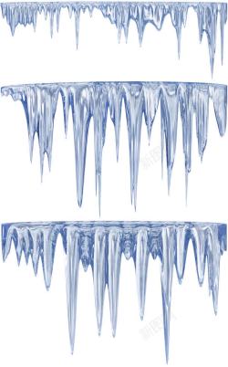 冰柱尖锐的冰高清图片