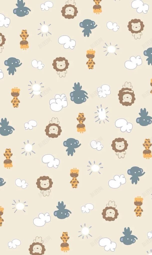 动物卡通壁纸可爱手绘jpg设计背景_88icon https://88icon.com 动物 卡通 卡通壁纸 可爱 壁纸