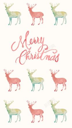 麋鹿高清素材圣诞节麋鹿海报制作高清图片