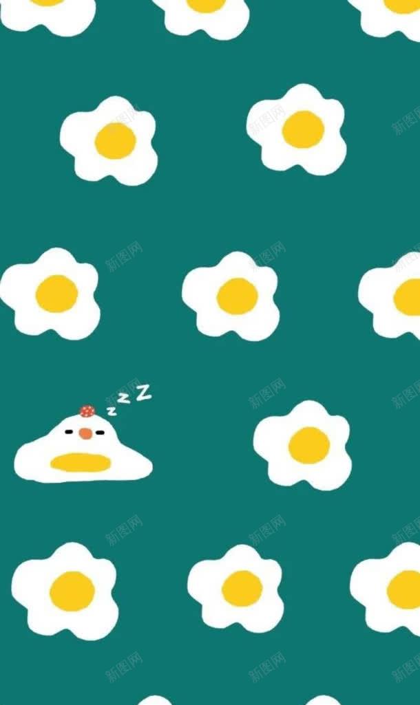 手绘卡通蛋蛋壁纸jpg设计背景_88icon https://88icon.com 卡通 壁纸 蛋蛋