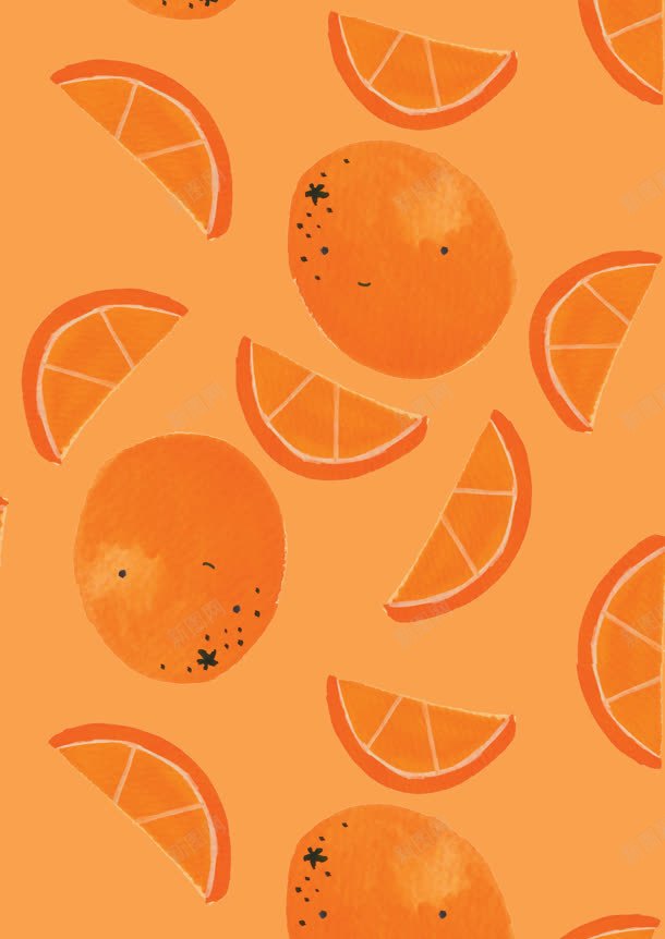 橙子橙色背景jpg设计背景_88icon https://88icon.com 橙子 橙色 素材 背景