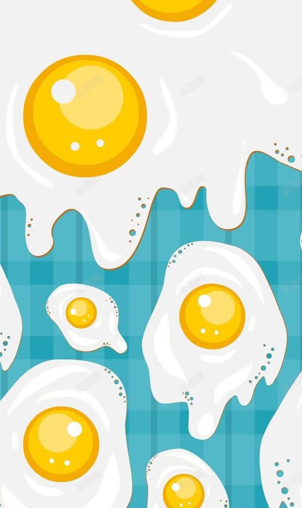手绘卡通荷包蛋壁纸jpg设计背景_88icon https://88icon.com 卡通 壁纸 荷包蛋