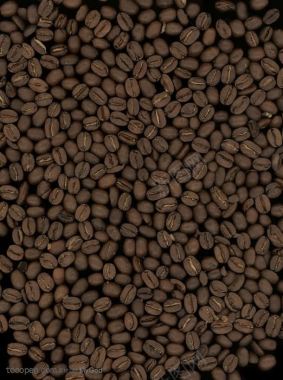 咖啡豆花纹纹理背景
