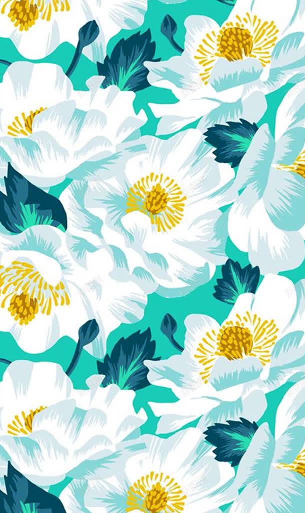 水彩画白色花朵海报背景jpg设计背景_88icon https://88icon.com 水彩画 海报 白色 背景 花朵