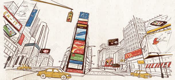 简约背景jpg设计背景_88icon https://88icon.com 商场 城市街道 女士箱包 女装 简笔画 红绿灯 购物 车