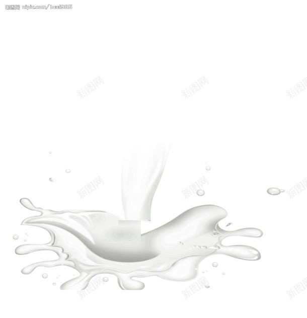 扁平风格立绘牛奶合成效果jpg设计背景_88icon https://88icon.com 合成 扁平 效果 牛奶 风格