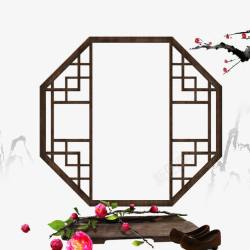 木制屏风中国古代屏风高清图片