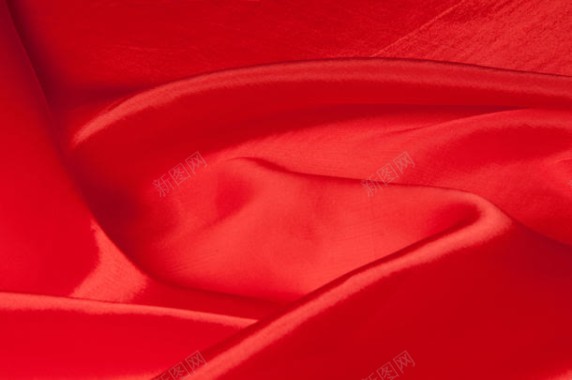 中国红的丝绸背景