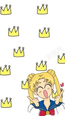 公主皇冠微博封面背景