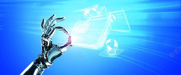互联网科技背景bannerjpg设计背景_88icon https://88icon.com 互联网 传播 信息时代 应用 机器人 科学 网络 蓝色背景